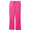 Healthcare Cherokee Workwear Stretch Scrub Pants | Cherokee Workwear Stretch Cargo Scrub Pants - Petite