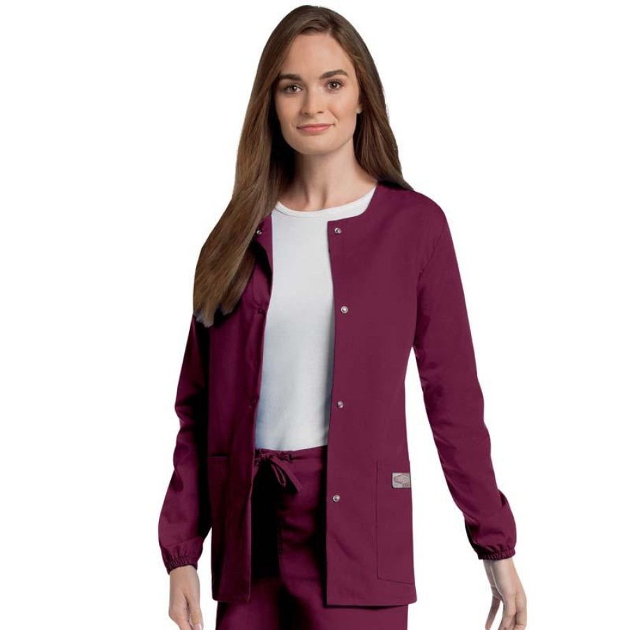 Healthcare Scrub Zone Lab Coats & Jackets | Scrub Zone Warm Up Jacket