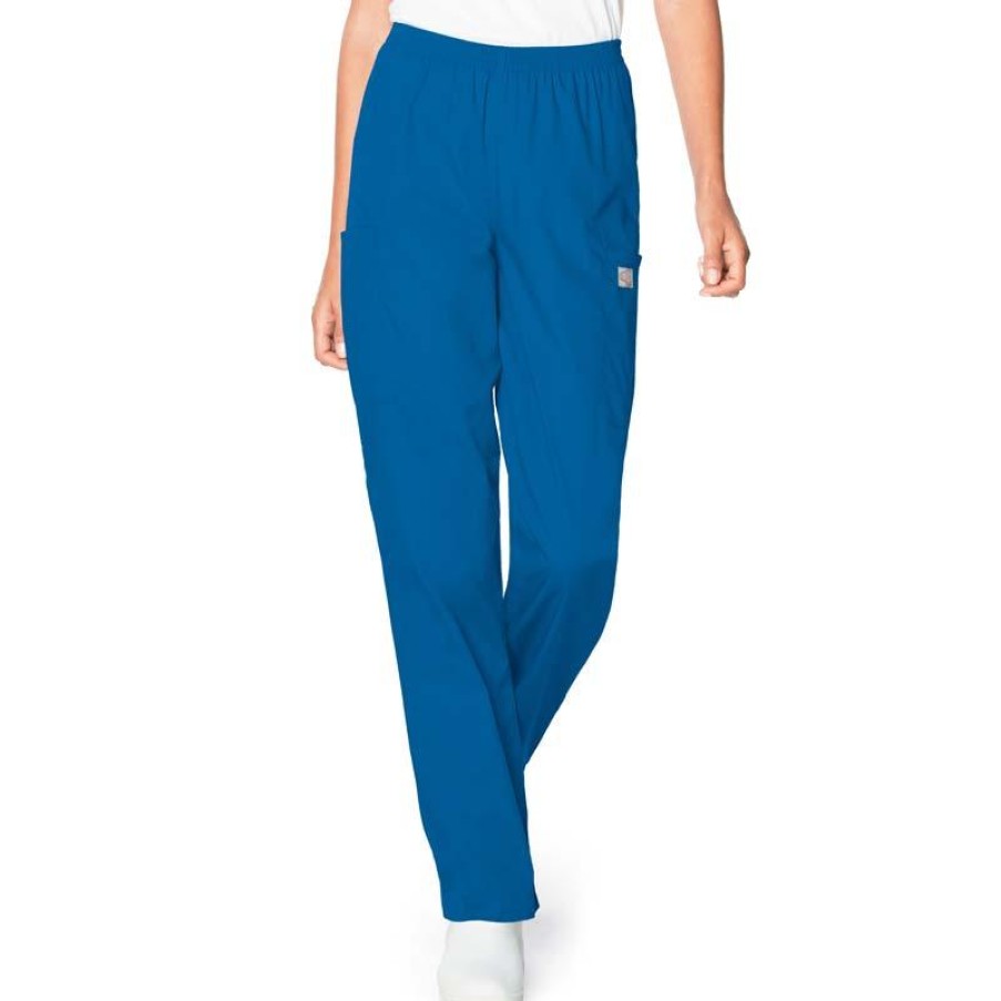 Healthcare Scrub Zone Scrub Pants | Scrub Zone Women'S Cargo Scrub Pants - Tall