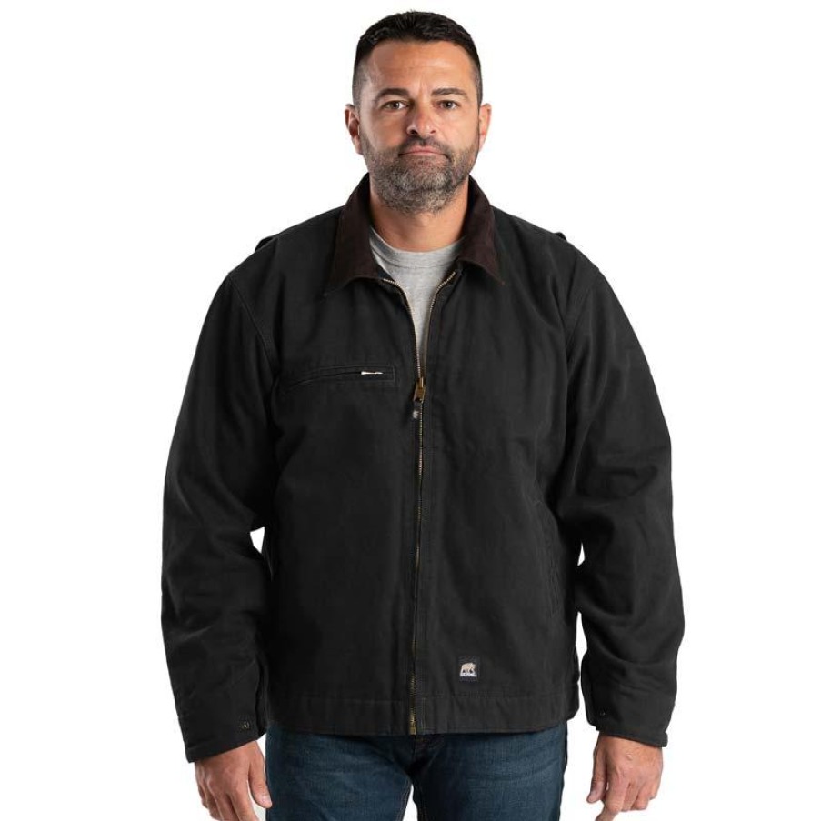 Outerwear Berne Jackets | Berne Original Washed Gasoline Jacket