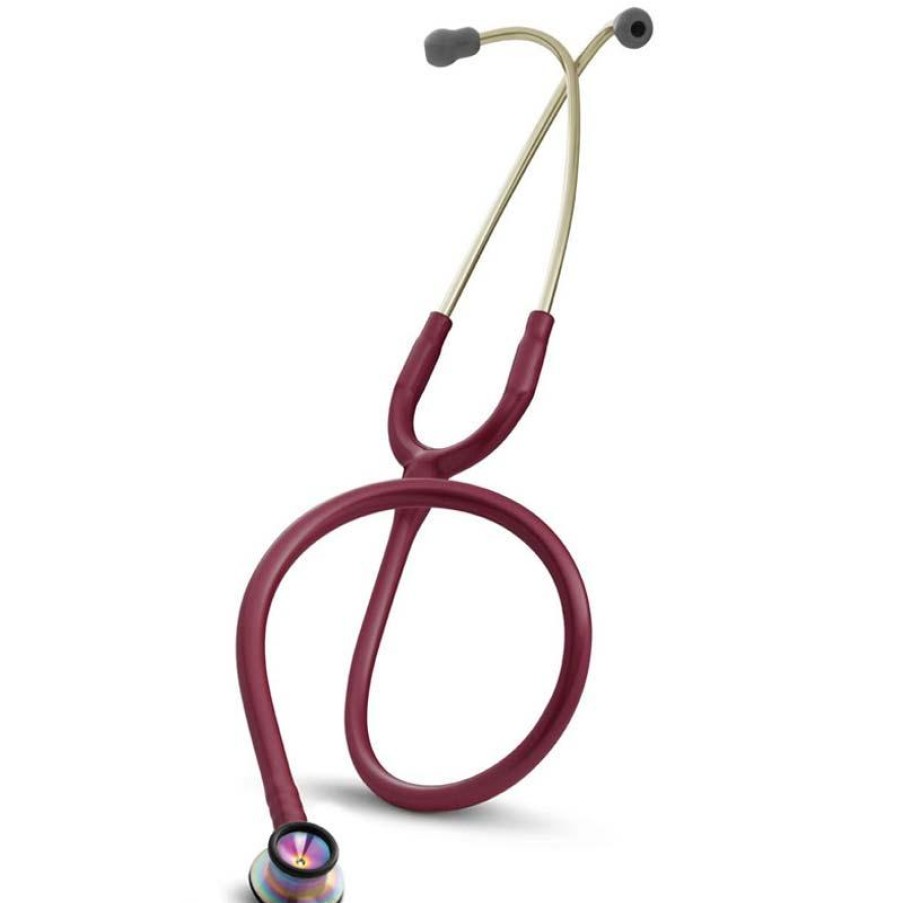 Accessories Littmann Stethoscopes | 3M Littmann Classic Ii Infant Stethoscope Rainbow/Raspberry