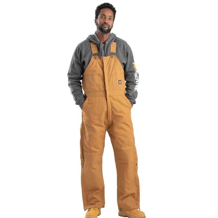 Outerwear Berne Bib Overalls | Berne Deluxe Insulated Overalls