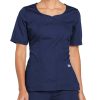 Healthcare Cherokee Workwear Scrub Tops | Cherokee Workwear Women'S Novelty V-Neck Scrub Top