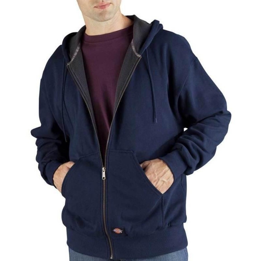 Outerwear Dickies Sweatshirts | Dickies Thermal Lined Fleece Jacket