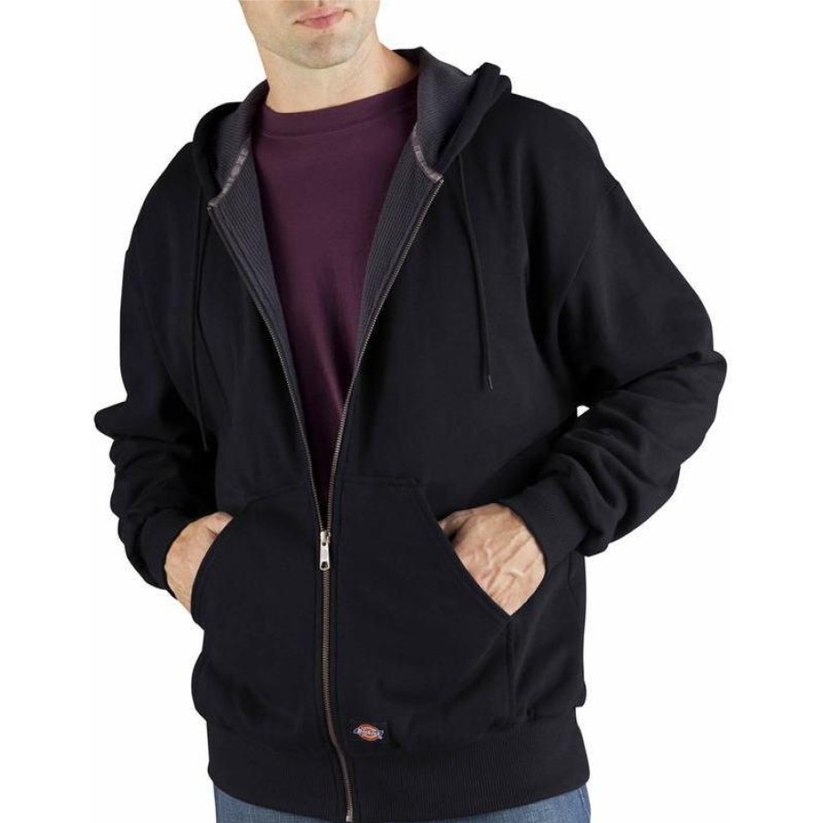 Outerwear Dickies Sweatshirts | Dickies Thermal Lined Fleece Jacket