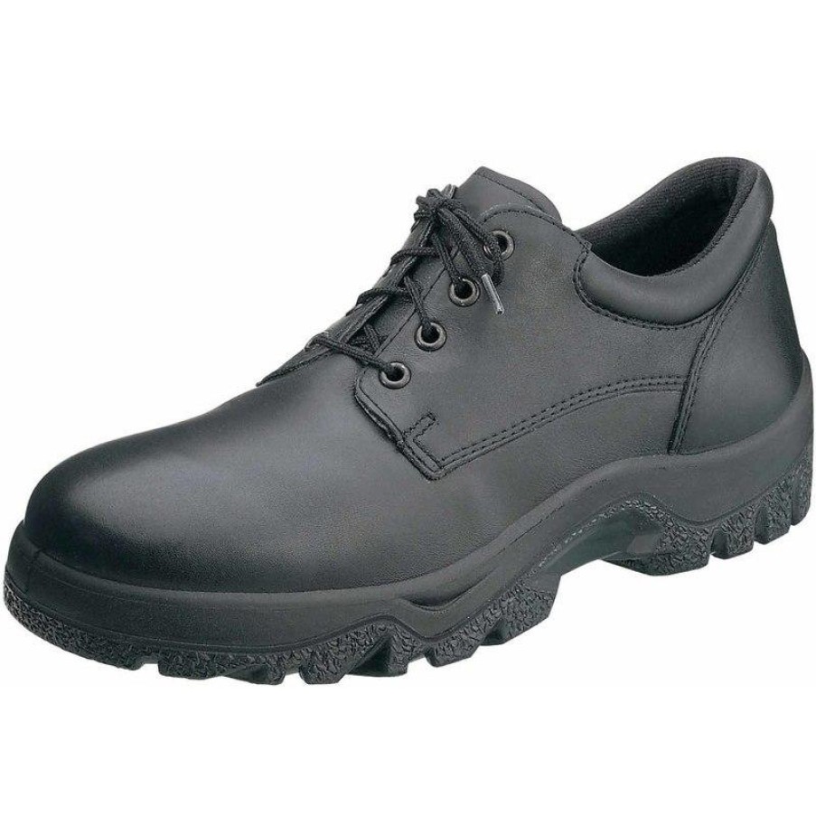 Footwear Rocky Non-Slip Shoes | Rocky Men'S Postal Tmc Slip Resistant Work Shoes Black