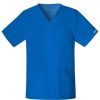 Healthcare Cherokee Workwear Stretch Scrub Tops | Cherokee Workwear Stretch V-Neck Unisex Scrub Top