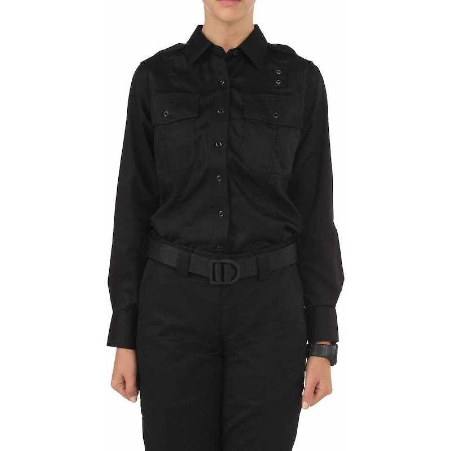 Workwear 5.11 Tactical Work Shirts | 5.11 Tactical Women'S Long Sleeve A-Class Pdu Twill Shirt