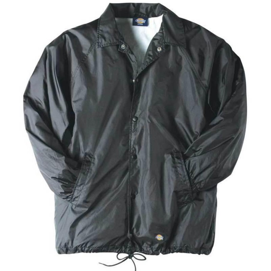 Outerwear Dickies Jackets | Dickies Snap Front Nylon Jacket