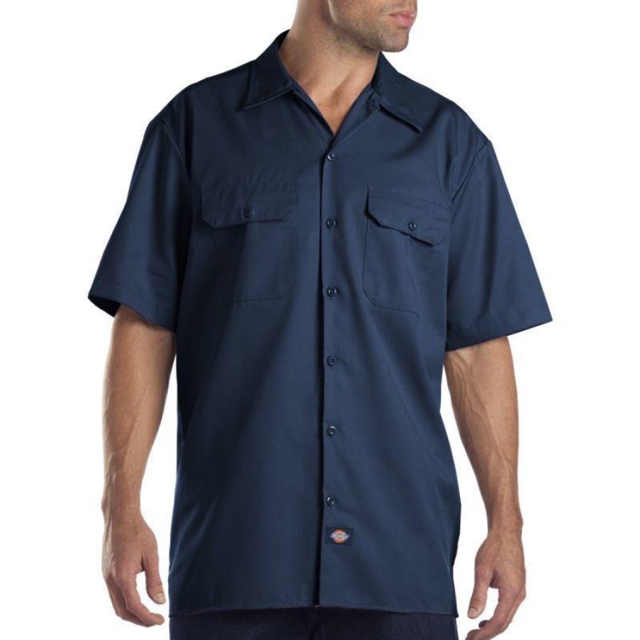 Workwear Dickies Work Shirts | Dickies Short Sleeve Work Shirt