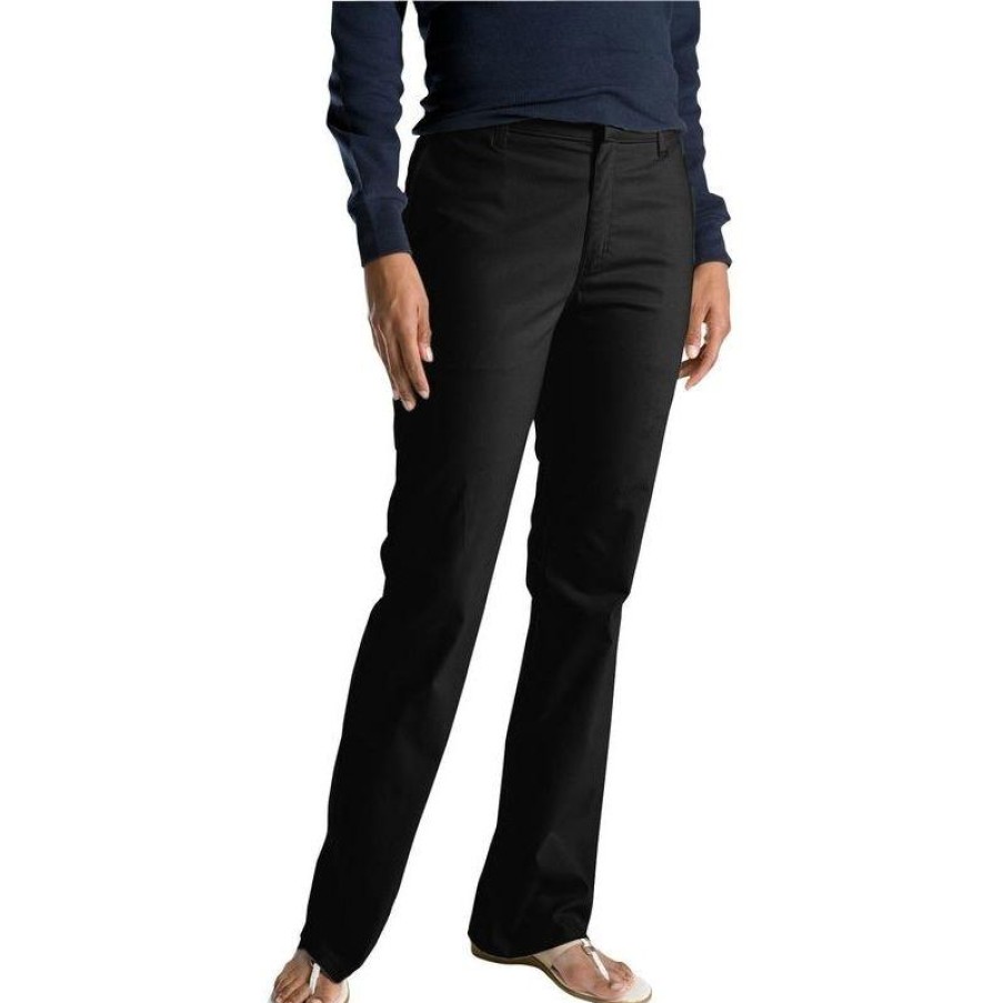 Workwear Dickies Work Pants | Dickies Women'S Slim Boot Cut Stretch Twill Pants