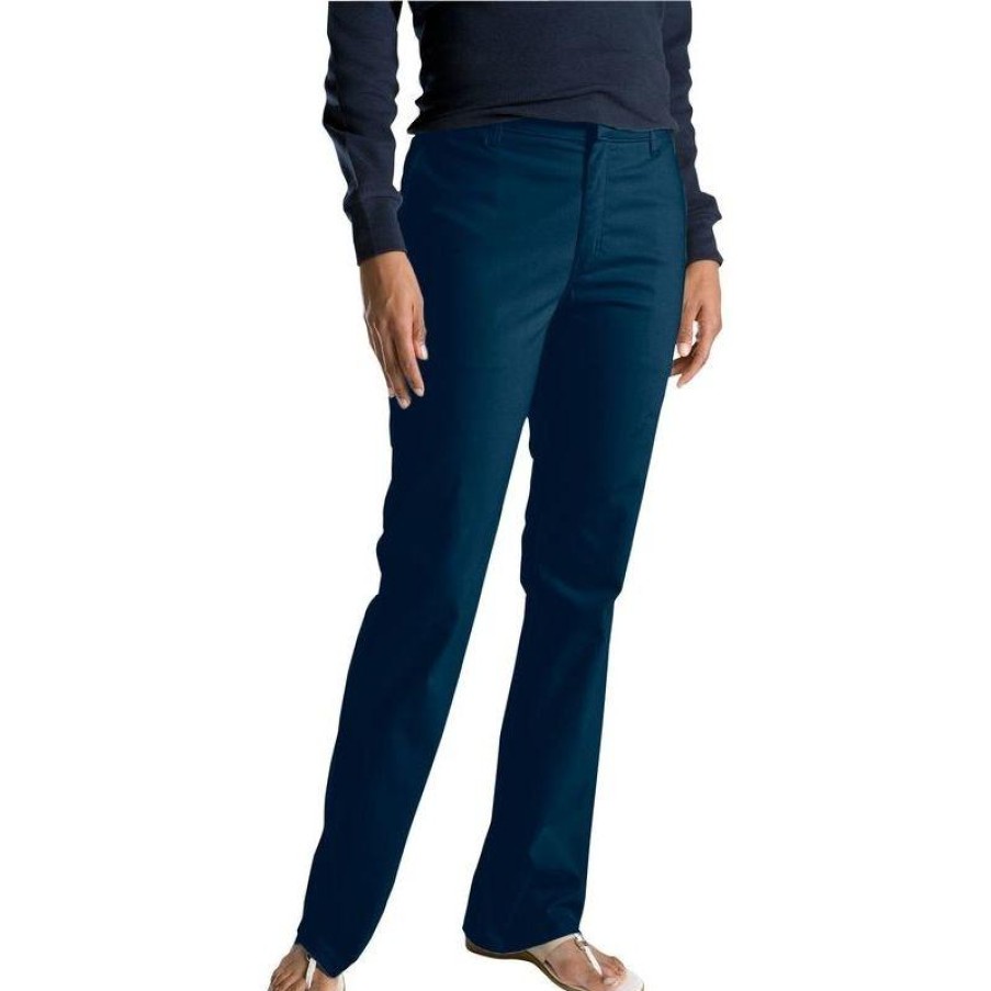 Workwear Dickies Work Pants | Dickies Women'S Slim Boot Cut Stretch Twill Pants