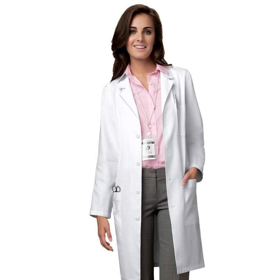 Healthcare Cherokee Lab Coats & Jackets | Cherokee Unisex 40" Lab Coat White