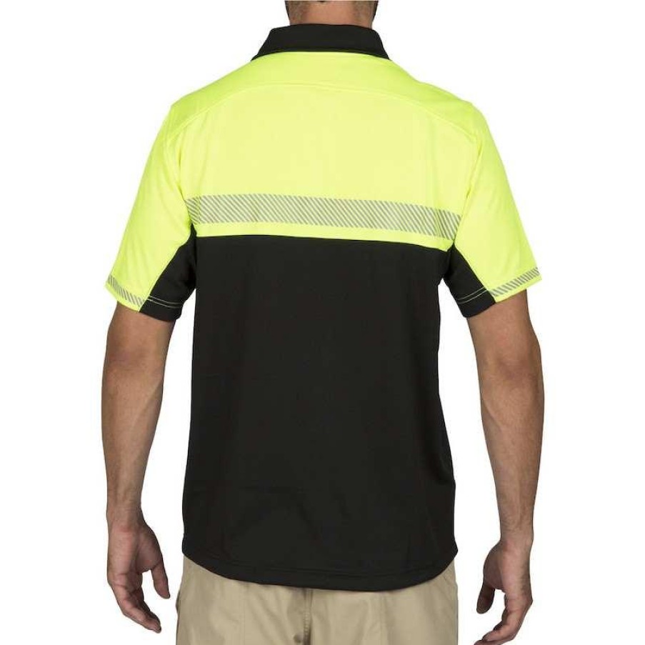 Workwear 5.11 Tactical Hi-Visibility Shirts | 5.11 Tactical Bike Patrol Short Sleeve Polo