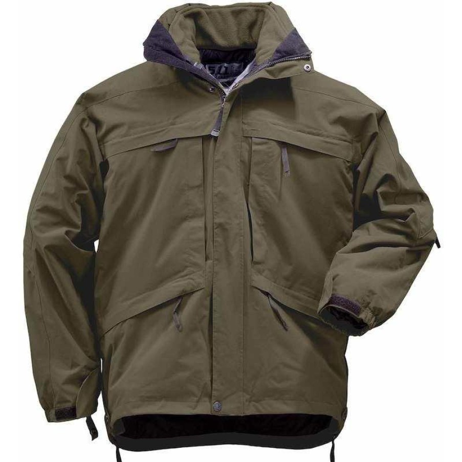 Outerwear 5.11 Tactical Rain Jackets | 5.11 Tactical Aggressor Parka Tundra