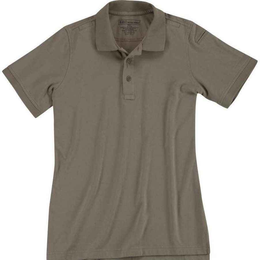 Workwear 5.11 Tactical Polo Shirts | 5.11 Tactical Women'S Short Sleeve Tactical Polo