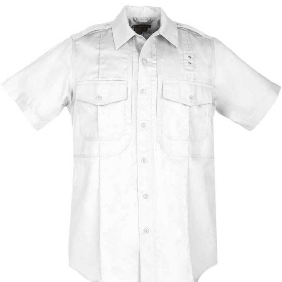 Workwear 5.11 Tactical Work Shirts | 5.11 Tactical Men'S Pdu Short Sleeve Twill Class B Shirt