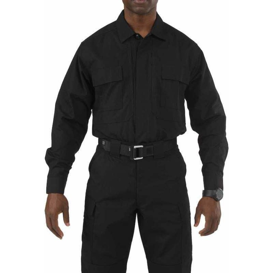 Workwear 5.11 Tactical Work Shirts | 5.11 Tactical Taclite Tdu Ripstop Long Sleeve Shirt