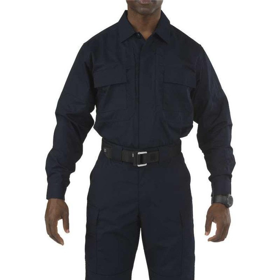 Workwear 5.11 Tactical Work Shirts | 5.11 Tactical Taclite Tdu Ripstop Long Sleeve Shirt