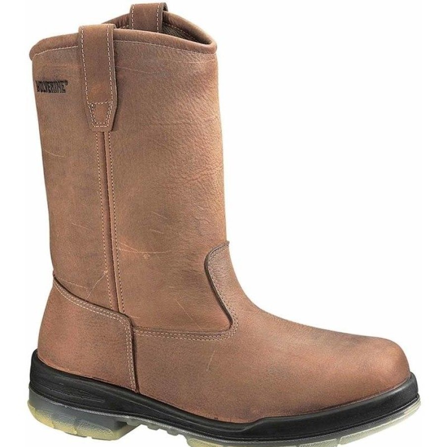 Footwear Wolverine Wellington | Wolverine Durashocks Waterproof Insulated Wellington Stone