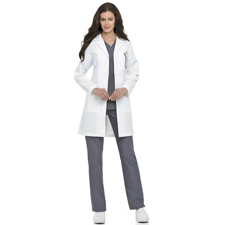 Healthcare Landau Lab Coats & Jackets | Landau Women'S Lab Coat White