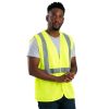 Outerwear Berne Vests | Berne Hi Vis Economy Vest - Ansi Hi-Vis Yellow