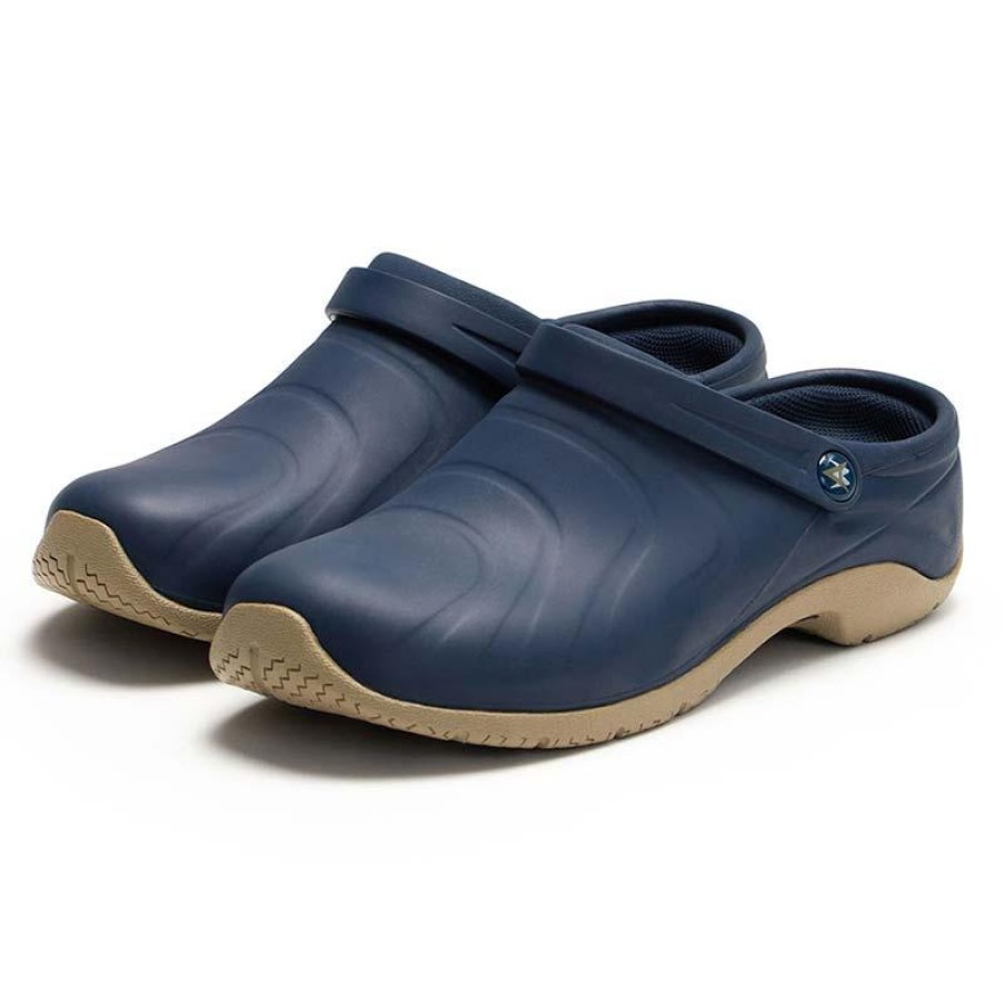 Footwear Anywear Shoe Non-Slip Healthcare | Anywear Shoe Women'S Zone Backstrap Injected Clog