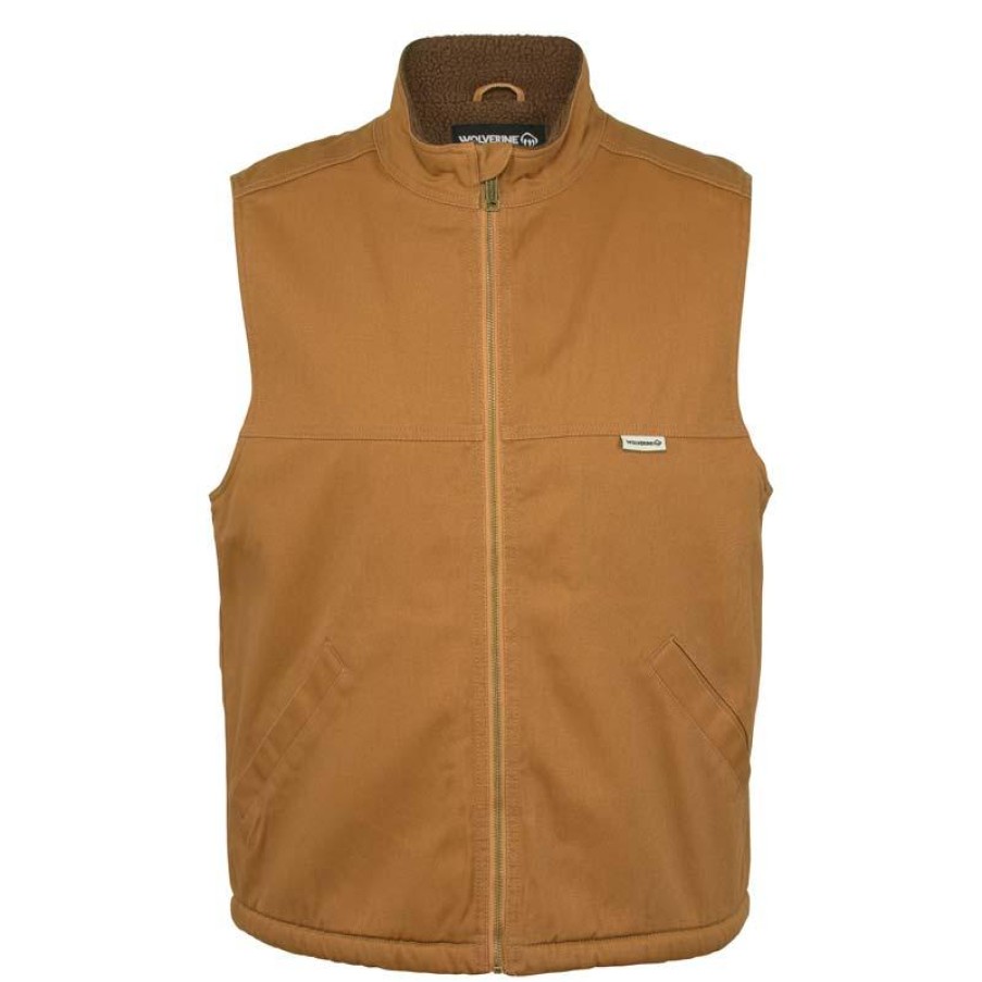 Outerwear Wolverine Vests | Wolverine Men'S Sherpa Lined Upland Vest