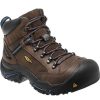 Footwear KEEN Utility Non-Slip Boots | Keen Utility Men'S Braddock Mid Al Waterproof Steel Toe Workboot Bison / Ensign Blue