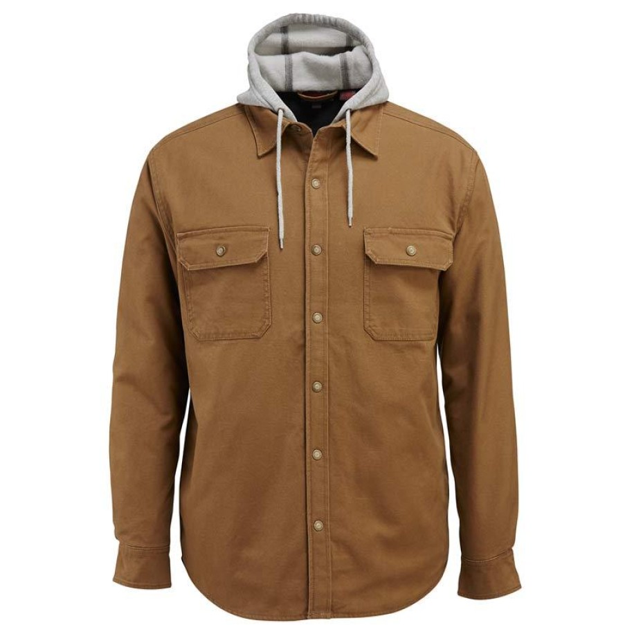 Outerwear Wolverine Jackets | Wolverine Men'S Overman Hooded Shirt Jac