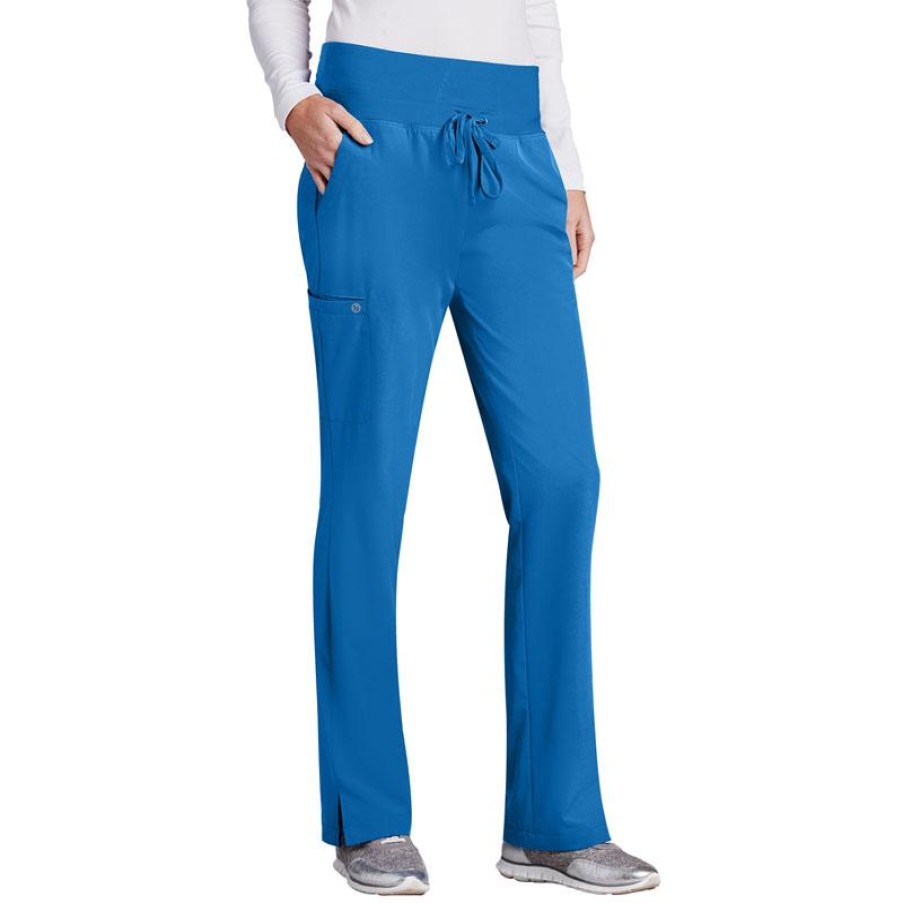 Healthcare Barco One Scrub Pants | Barco One Women'S 5-Pocket Knit Waist Cargo Scrub Pants