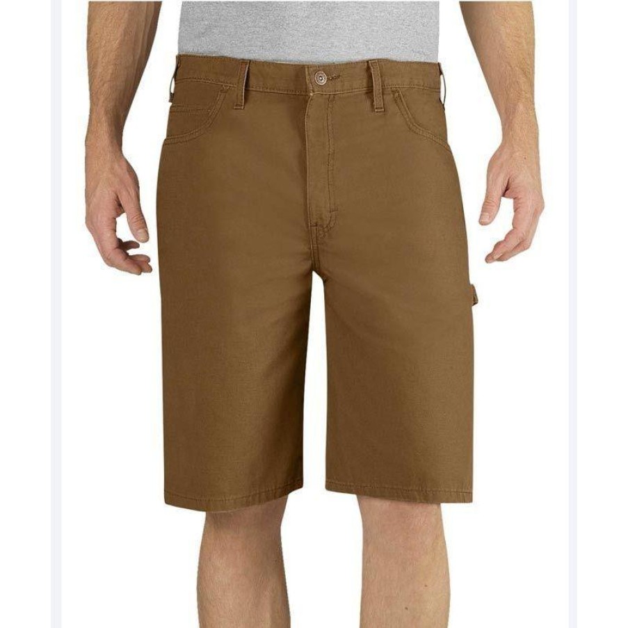 Workwear Dickies Shorts | Dickies Men'S Lightweight 11" Duck Carpenter Shorts