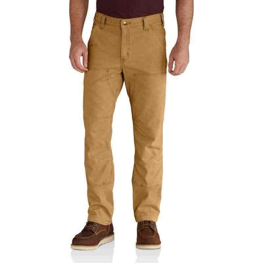 Workwear Carhartt Jeans | Carhartt Men'S Rugged Flex Rigby Double Front Pant