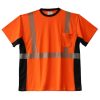 Workwear Work Force Hi-Visibility Shirts | Work Force Men'S Class 2 Short Sleeve Reflective Safety T-Shirt Orange