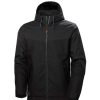 Outerwear Helly Hansen Jackets | Helly Hansen Men'S Insulated Oxford Winter Jacket Black