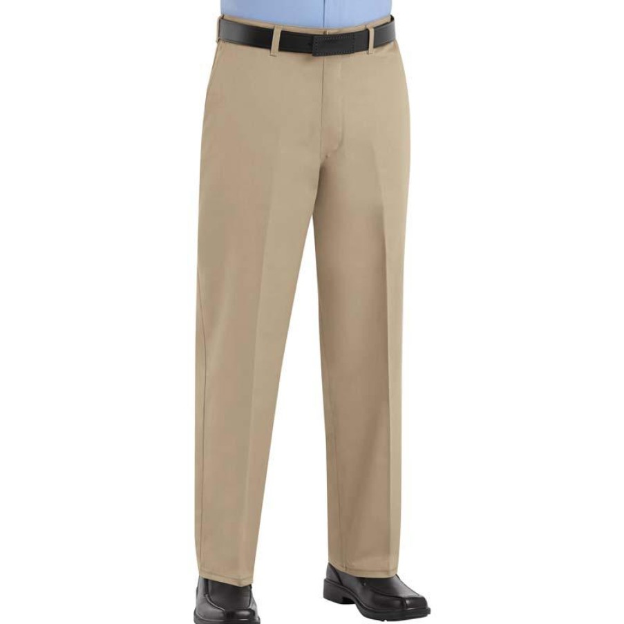 Workwear Red Kap Work Pants | Redkap Men'S Plain Front Cotton Work Pants