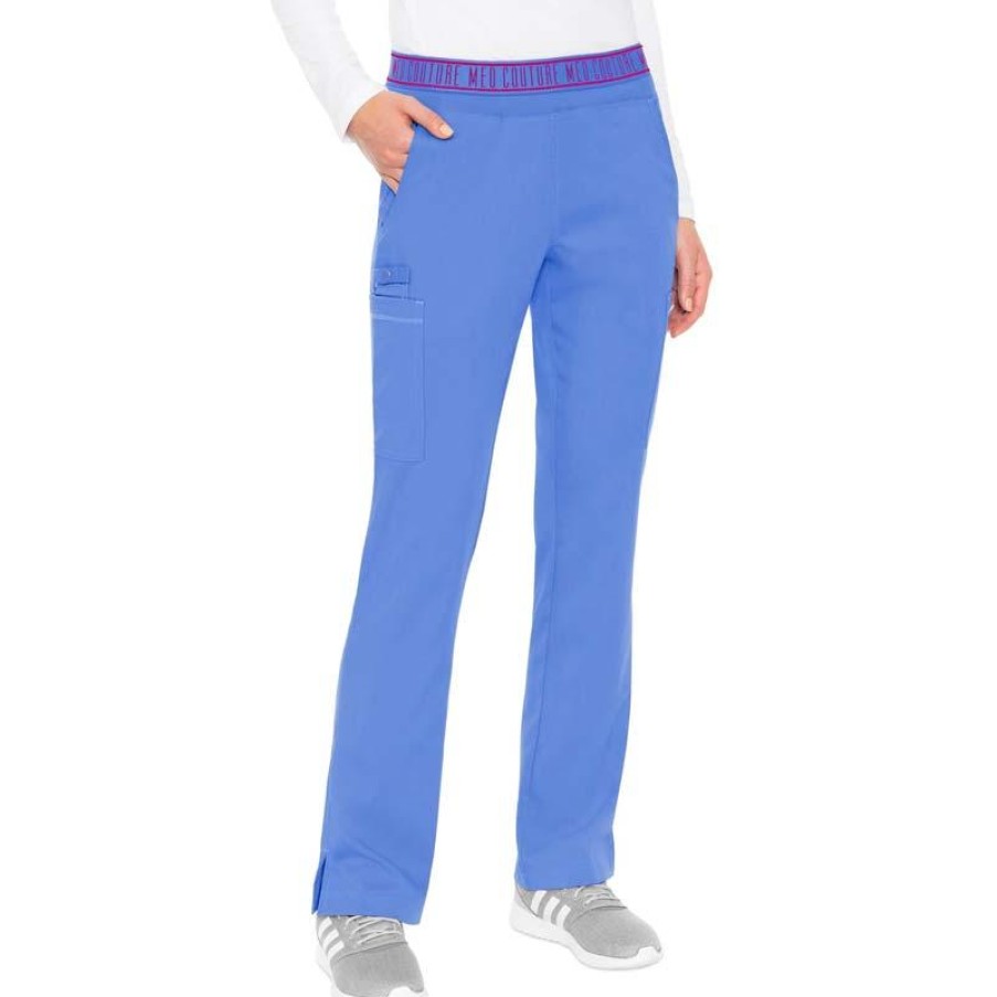 Healthcare Med Couture Touch Scrub Pants | Med Couture Touch Women'S Yoga Cargo Scrub Pant