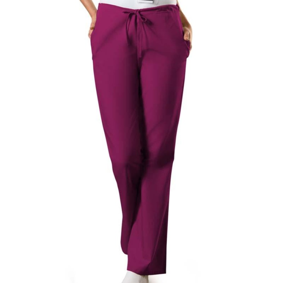 Healthcare Cherokee Workwear Scrub Pants | Cherokee Workwear Women'S Flare Leg Scrub Pants - Petite