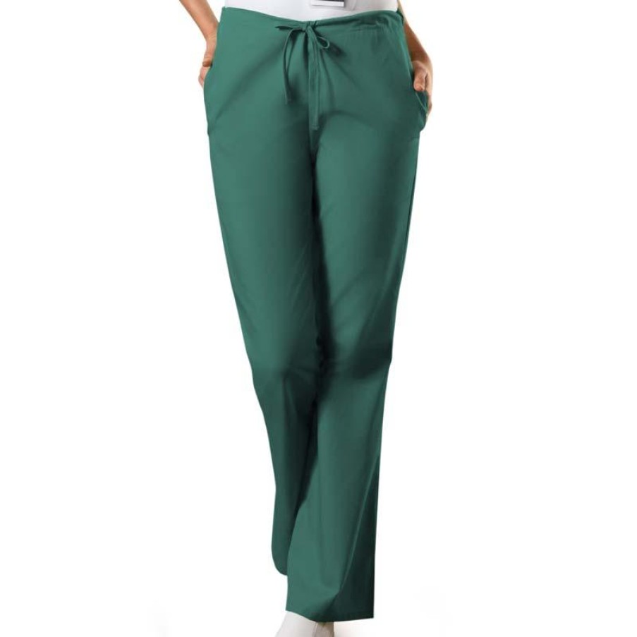 Healthcare Cherokee Workwear Scrub Pants | Cherokee Workwear Women'S Flare Leg Scrub Pants - Petite