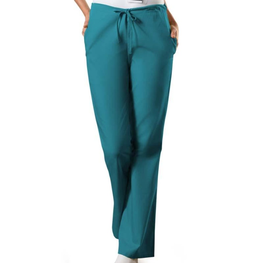 Healthcare Cherokee Workwear Scrub Pants | Cherokee Workwear Women'S Flare Leg Scrub Pants