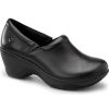 Footwear Nursemates Non-Slip Healthcare | Nursemates Women'S Smooth Bryar Slip On Shoes Black