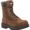 Footwear Timberland Pro Non-Slip Boots | Timberland Pro Men'S 8-Inch Waterproof Soft Toe Boots Brown