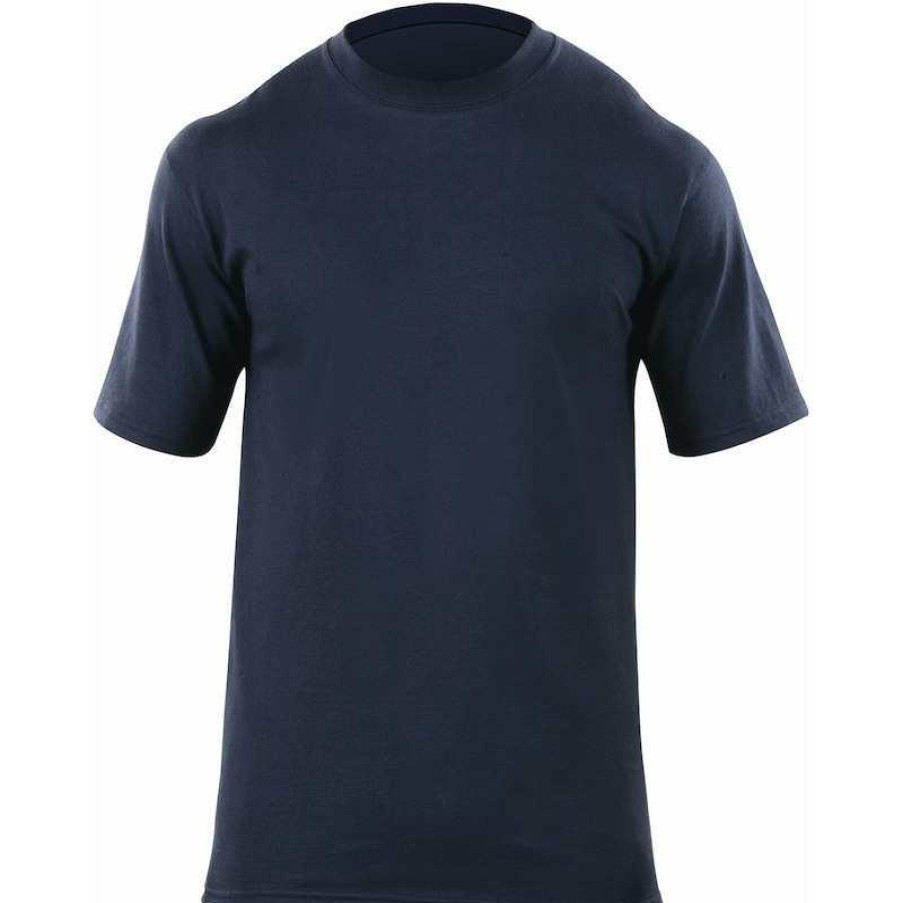 Workwear 5.11 Tactical T-Shirts | 5.11 Tactical Short Sleeve Station Wear T-Shirt Navy