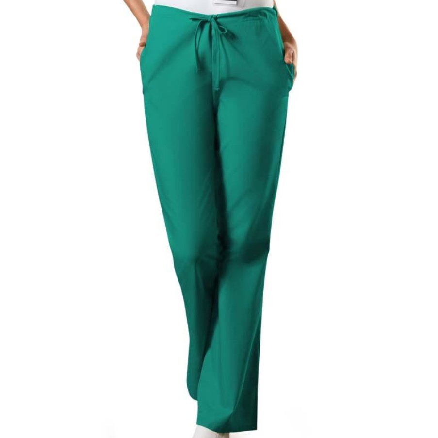 Healthcare Cherokee Workwear Scrub Pants | Cherokee Workwear Women'S Flare Leg Scrub Pants - Tall