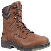 Footwear Timberland Pro Non-Slip Boots | Timberland Pro Titan 8-Inch Waterproof Safety Toe Boots Brown