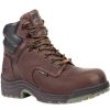 Footwear Timberland Pro Non-Slip Boots | Timberland Pro Women'S Titan Waterproof 6-Inch Safety Toe Boots Brown