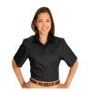 Workwear Edwards Work Shirts | Edwards Women'S Short Sleeve Service Shirt