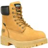 Footwear Timberland Pro Non-Slip Boots | Timberland Pro 6-Inch Waterproof Leather Boots Wheat