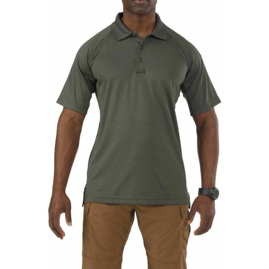 Workwear 5.11 Tactical Polo Shirts | 5.11 Tactical Performance Short Sleeve Synthetic Knit Polos