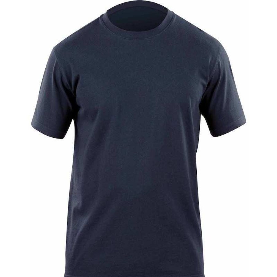 Workwear 5.11 Tactical T-Shirts | 5.11 Tactical Short Sleeve Professional T-Shirt Navy